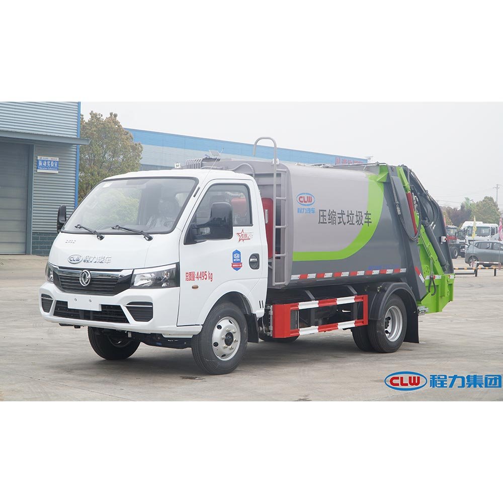 1740454984 Best 5 Cubic Meter Compression Garbage Truck for Sale