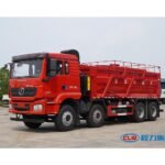 Fracturing Sand Tank Truck E28093 31000 KG Load Strength